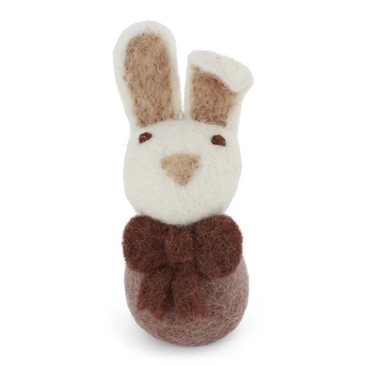 Gry & Sif - Kleiner Hase Filz mit Schleife