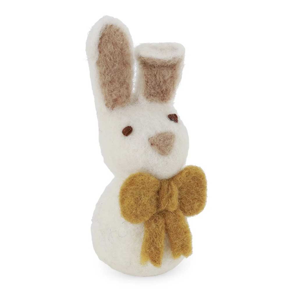 Gry & Sif - Kleiner Hase Filz mit Schleife