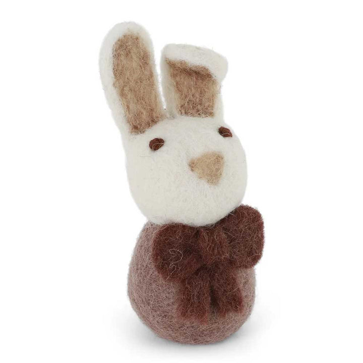 Gry & Sif - Kleiner Hase Filz mit Schleife