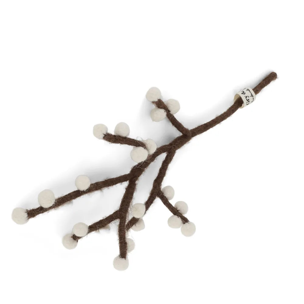 Gry & Sif - Mini-Zweig Filz mit Beeren