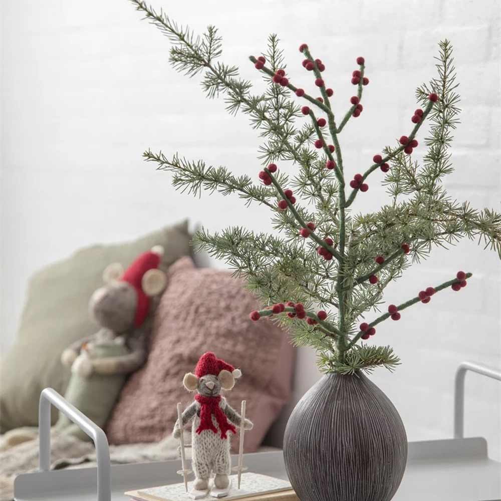 Gry & Sif - Zweig Filz mit Beeren