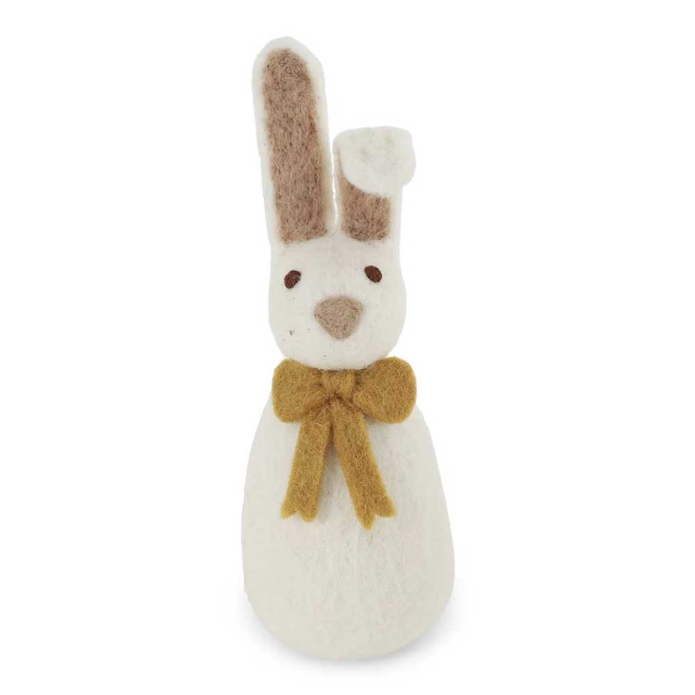 Gry & Sif - Großer Hase Filz mit Schleife