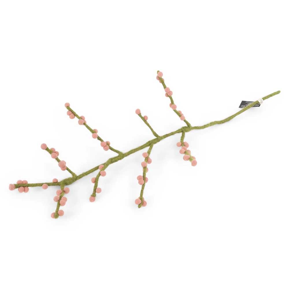 Gry & Sif - Zweig Filz mit Beeren