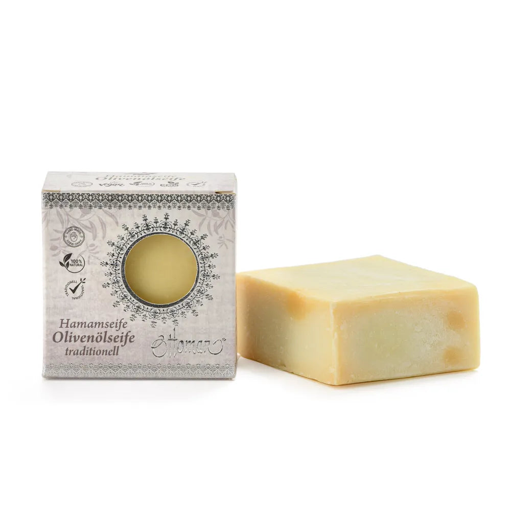 Ottoman - Hamam Olivenölseife weiß