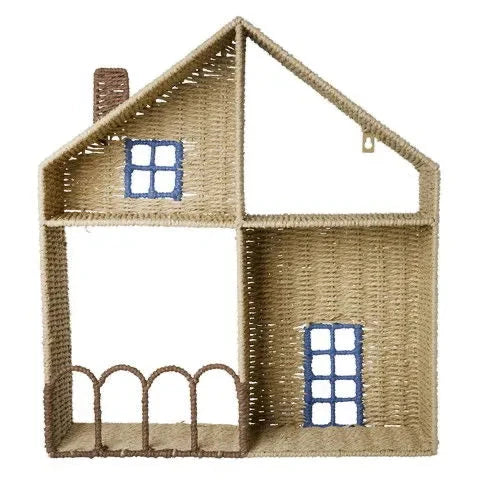 Rice - Haus Kinderzimmer Regal Boho Blau