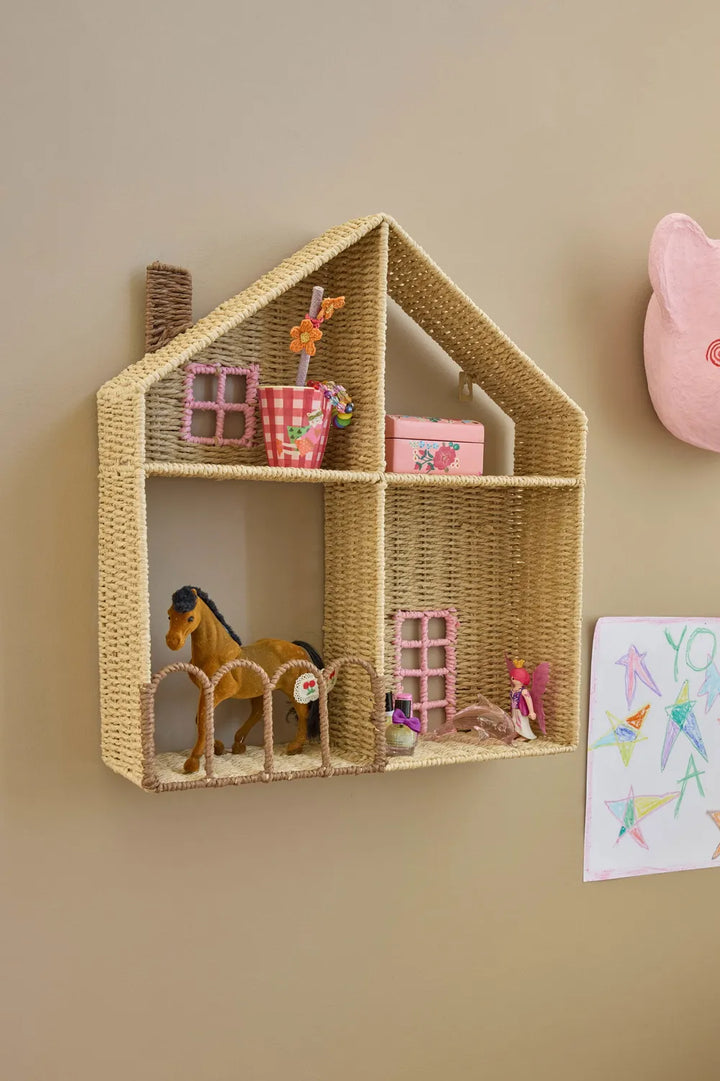 Rice - Haus Kinderzimmer Regal Boho Pink