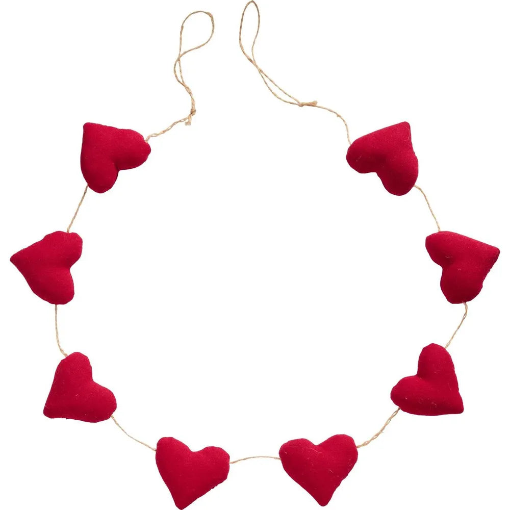 Ib Laursen - Band mit 8 roten Herzen My Nostalgic Christmas