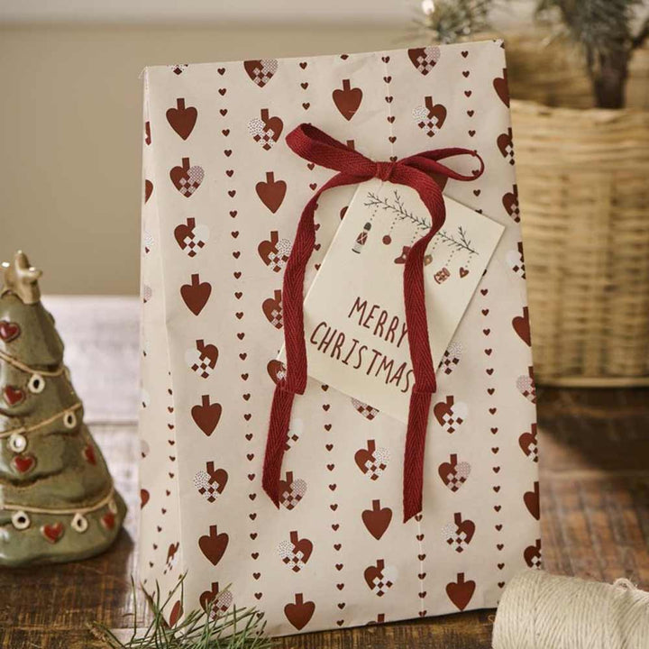 Ib Laursen - Geschenktüte Flechtherzen