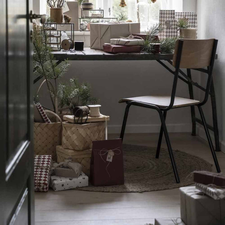 Ib Laursen - Geschenktüte einfarbig Kraftpapier