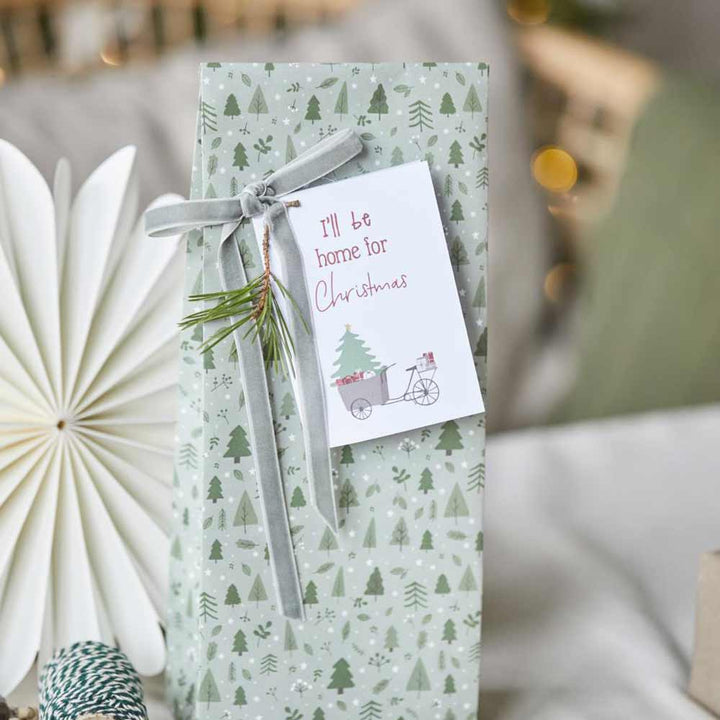 Ib Laursen - Geschenktüte grüner Weihnachtswald