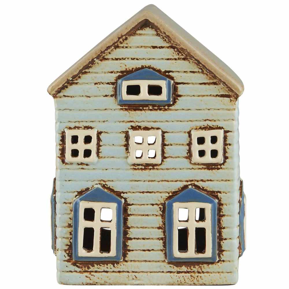 Ib Laursen - Haus für Teelicht Thorshavn blau