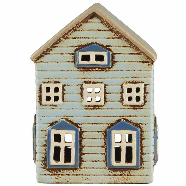 Ib Laursen - Haus für Teelicht Thorshavn blau