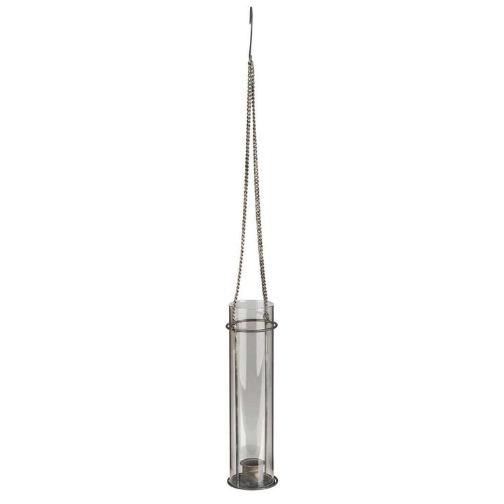 Ib Laursen - Kerzenhalter für Stabkerze mit Glas und Kette