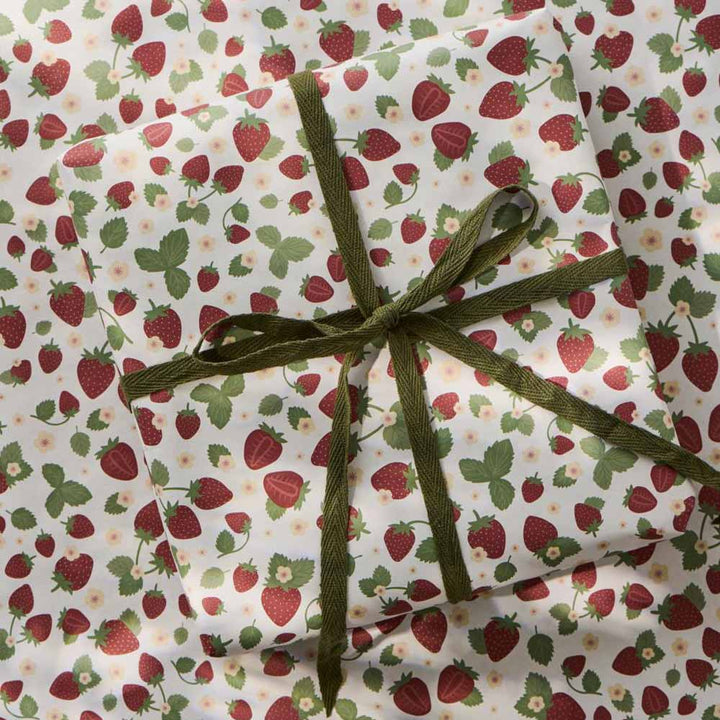 Ib Laursen - Papierrolle Erdbeeren 5 mit Rolle