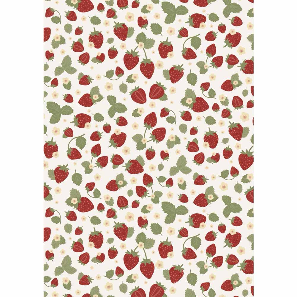 Ib Laursen - Papierrolle Erdbeeren 5 mit Rolle