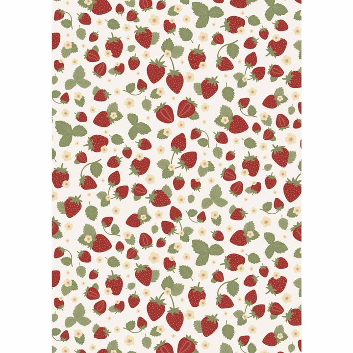 Ib Laursen - Papierrolle Erdbeeren 5 mit Rolle