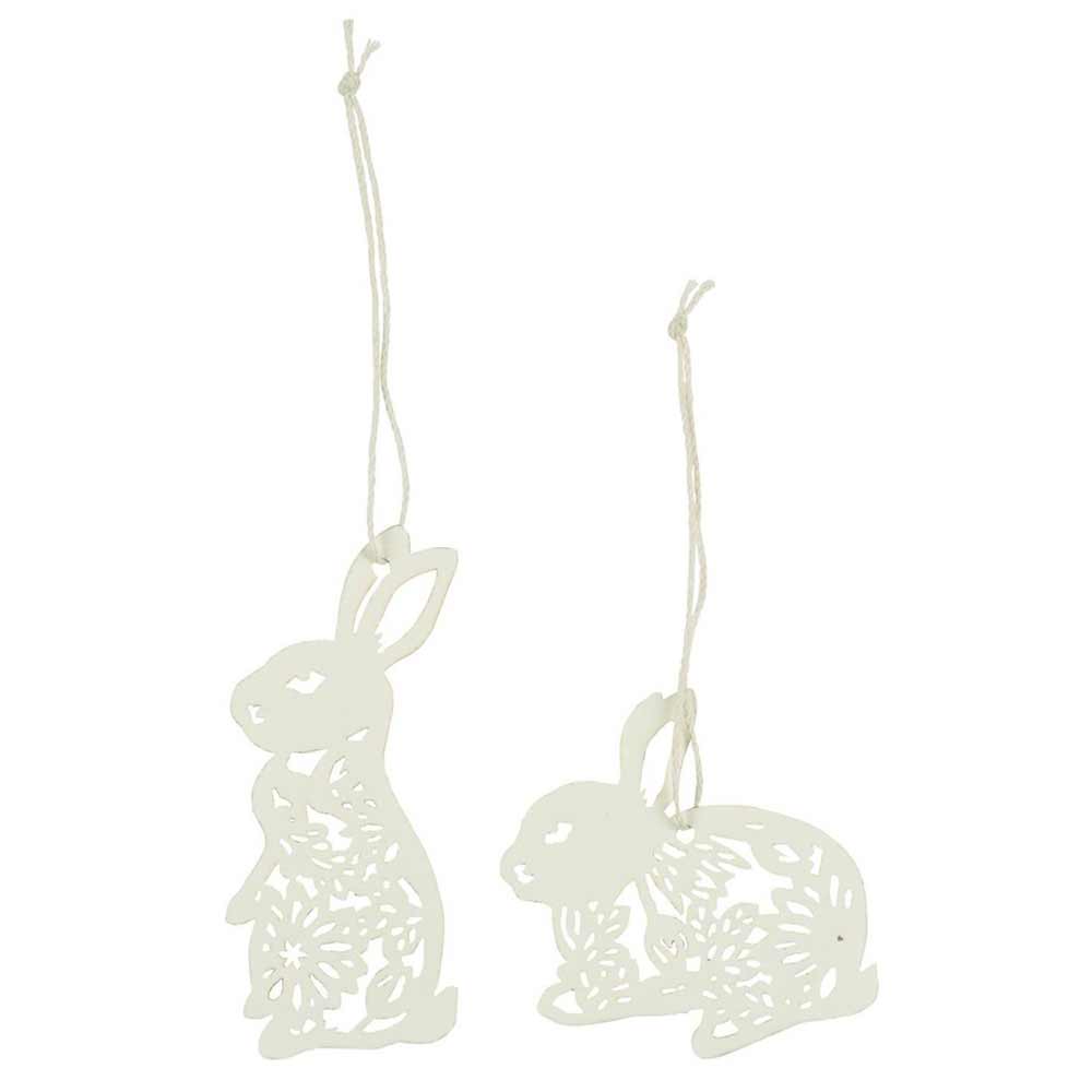 Ib Laursen - Scherenschnitt Hase 2er-Set