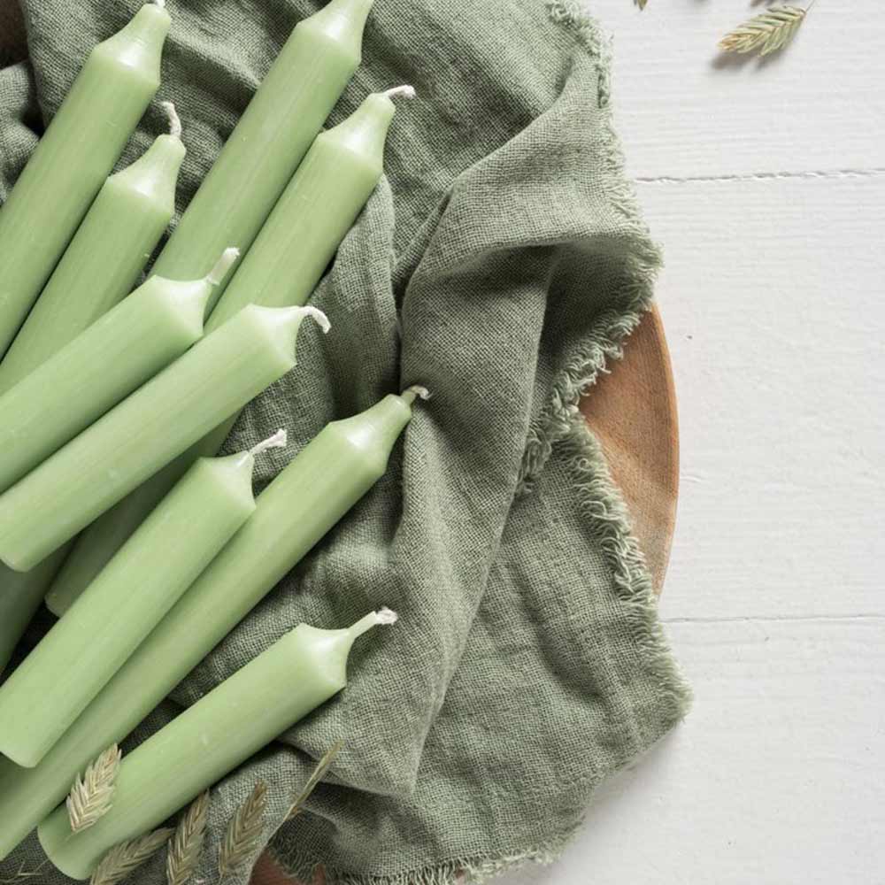 Ib Laursen - Stabkerze kurz 5er-Bund Höhe: 11 cm