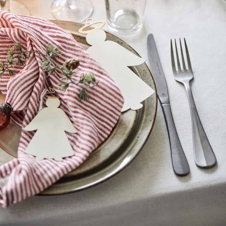 Ib Laursen - Stoffserviette doppelt gewebt gestreift