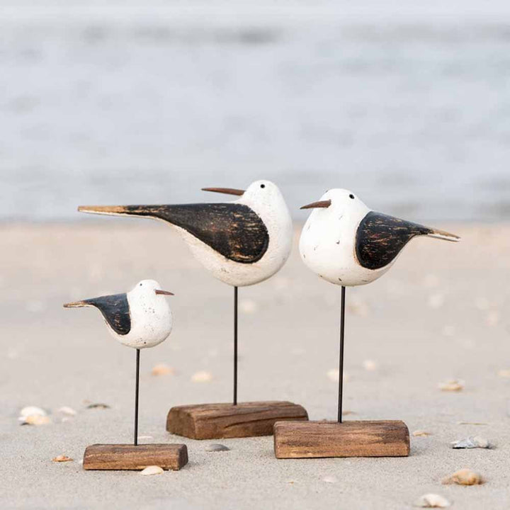 Ib Laursen - Vogel am Stiel Nautico mit gedrehtem Kopf