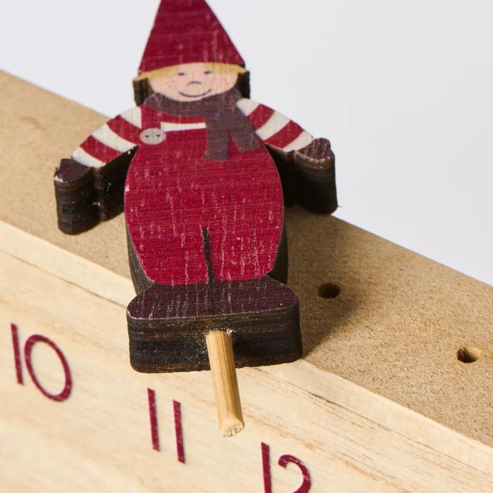 Ib Laursen - Weihnachtskalender 1-24 gehendes Wichtelmännchen