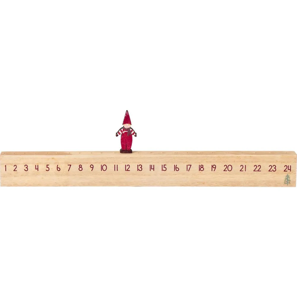 Ib Laursen - Weihnachtskalender 1-24 gehendes Wichtelmännchen