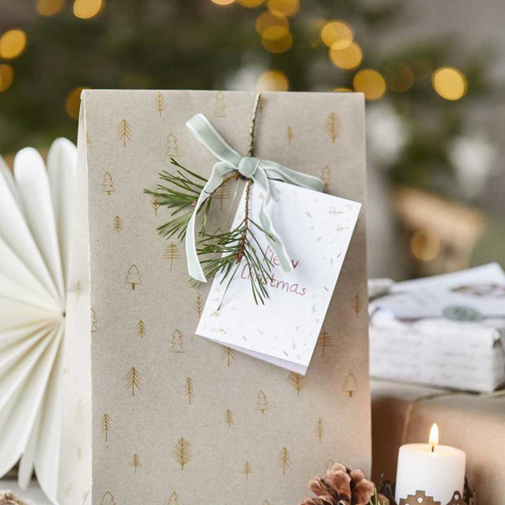 Ib Laursen - Weihnachtskarte doppelt 6er-Set My Nostalgic Christmas