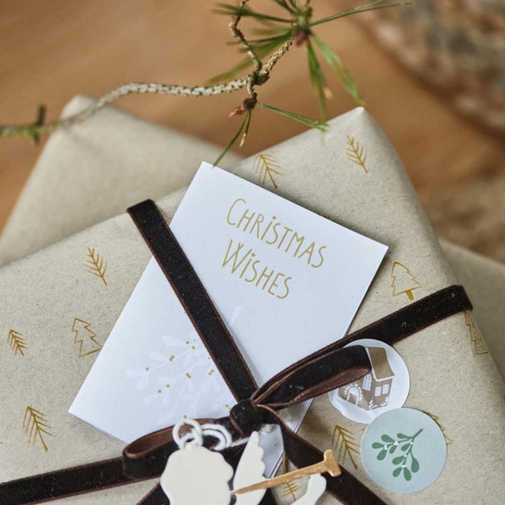 Ib Laursen - Weihnachtskarte doppelt 6er-Set My Nostalgic Christmas