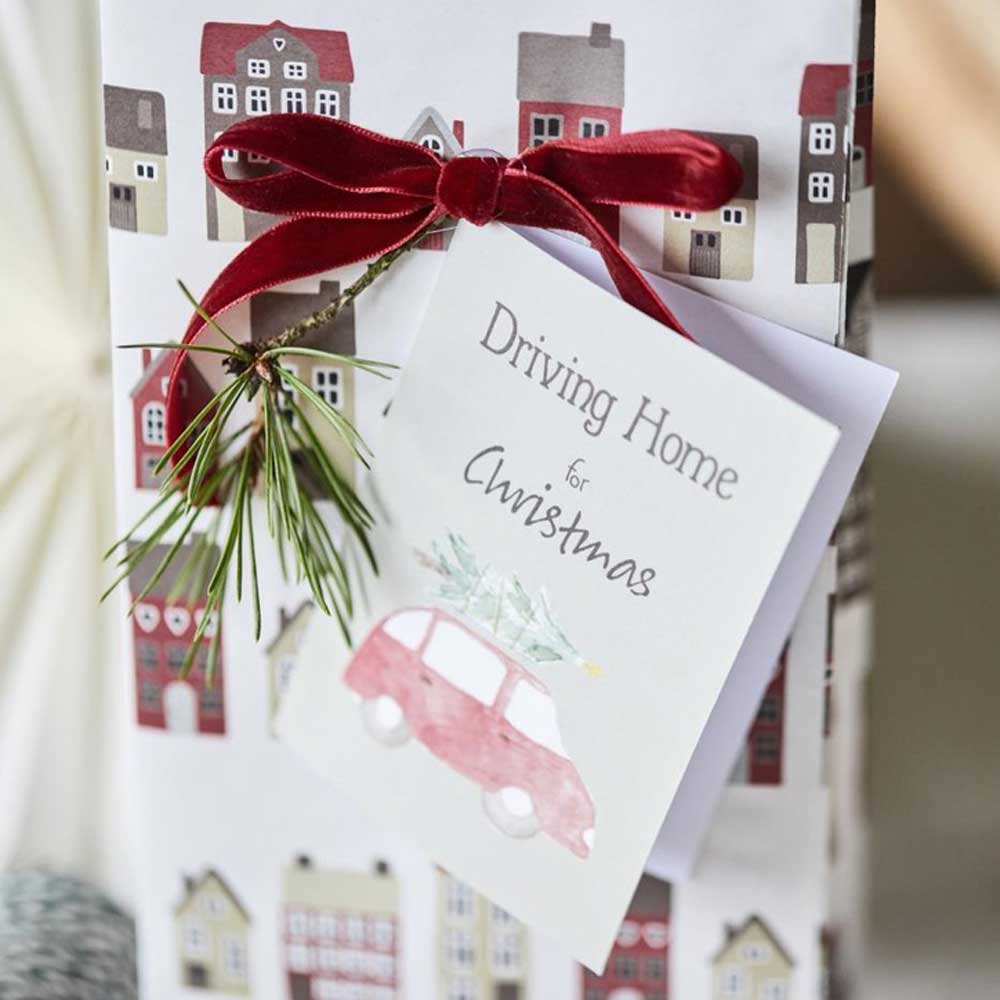 Ib Laursen - Weihnachtskarte doppelt 6er-Set My Nostalgic Christmas