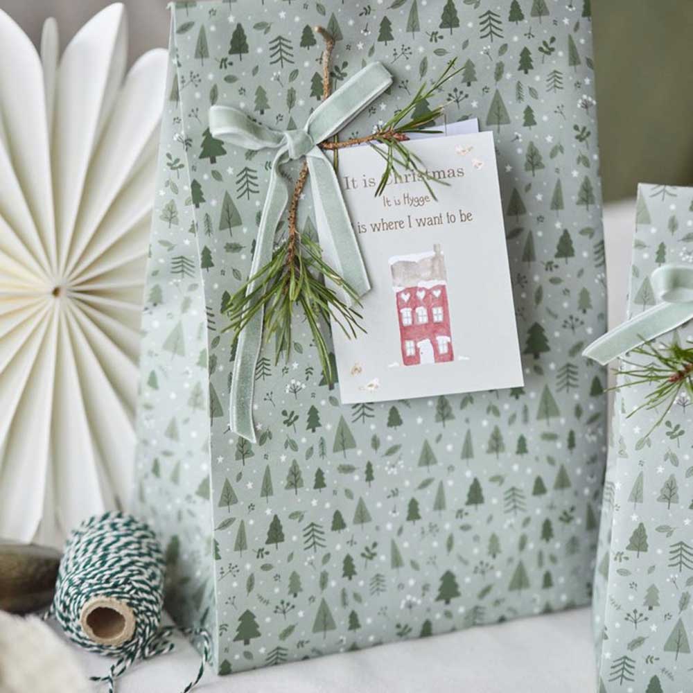 Ib Laursen - Weihnachtskarte doppelt 6er-Set My Nostalgic Christmas