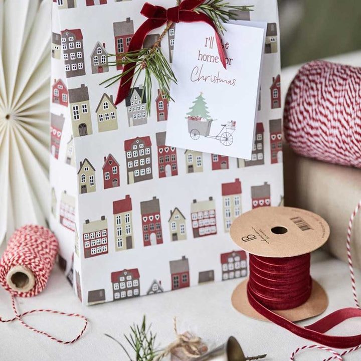 Ib Laursen - Weihnachtskarte doppelt 6er-Set My Nostalgic Christmas