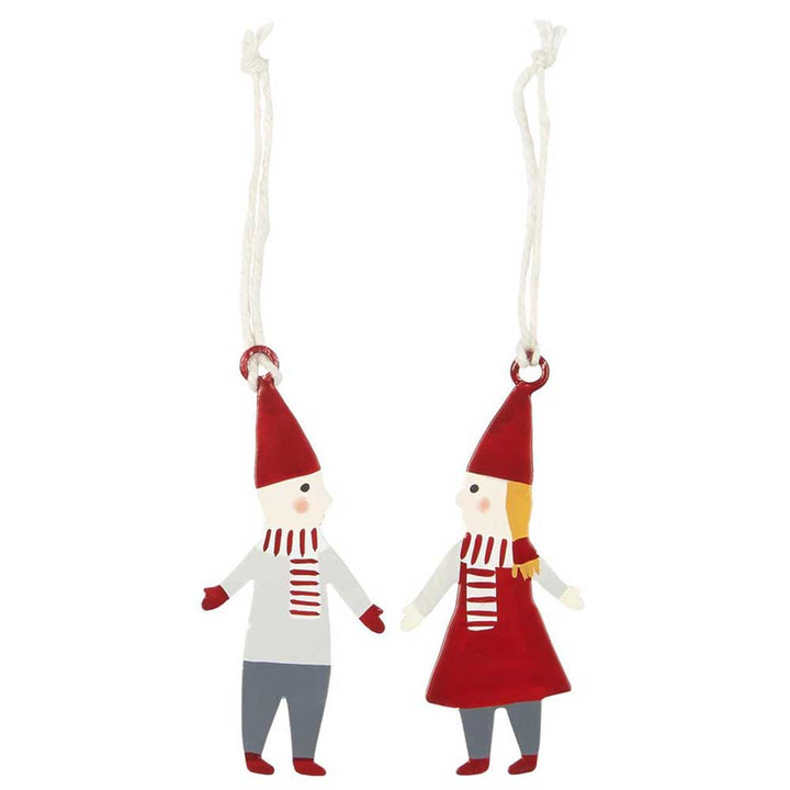 Ib Laursen - Wichtelpärchen zum hängen 2er-Set My Nostalgic Christmas