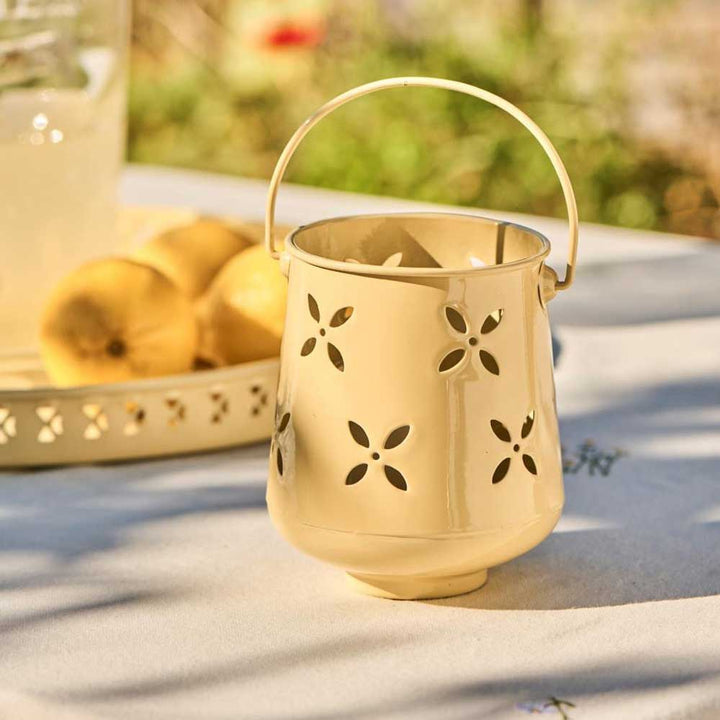 Ib Laursen - Windlicht Kerzenhalter für Teelicht mit Henkel