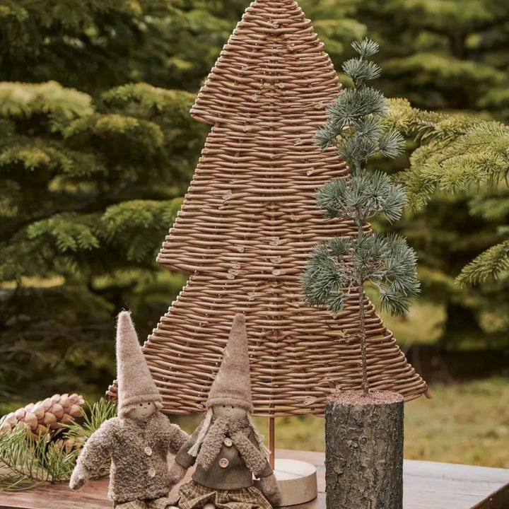 Ib Laursen - Zedernbaum künstlich aufgestammt mit Rindenfuß 60 cm