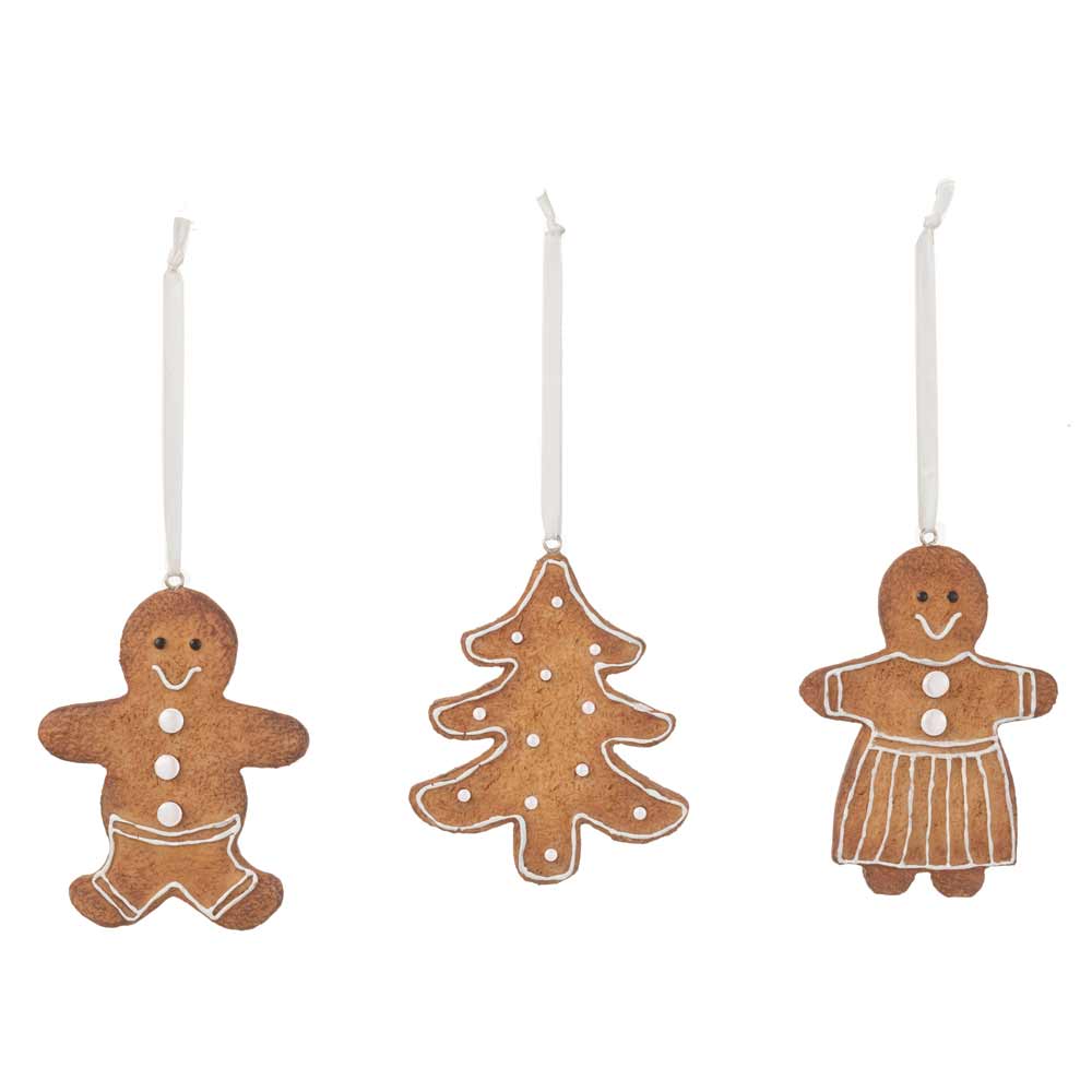 J-Line - Anhänger Lebkuchen Braun