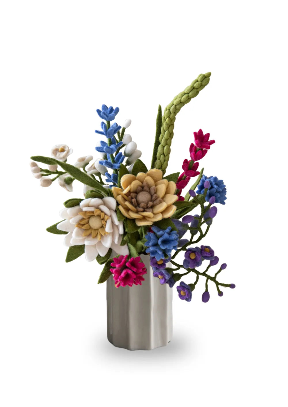 Gry & Sif - Kalpana Filz-Blumenstrauß - 11er Set