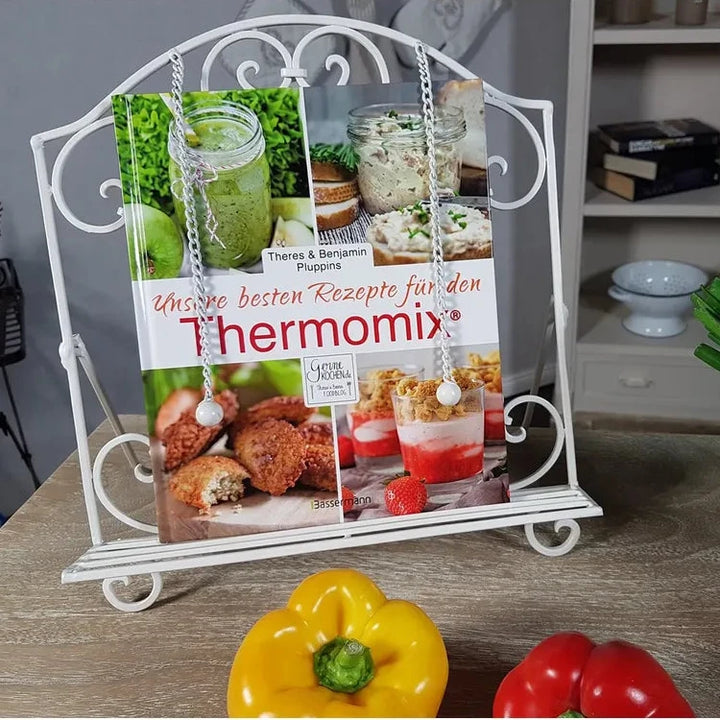 Ambiente Haus - Kochbuch-Ständer - weiss