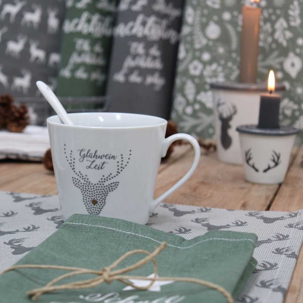 Krasilnikoff - Happy Cup Glühwein Zeit Rudolph