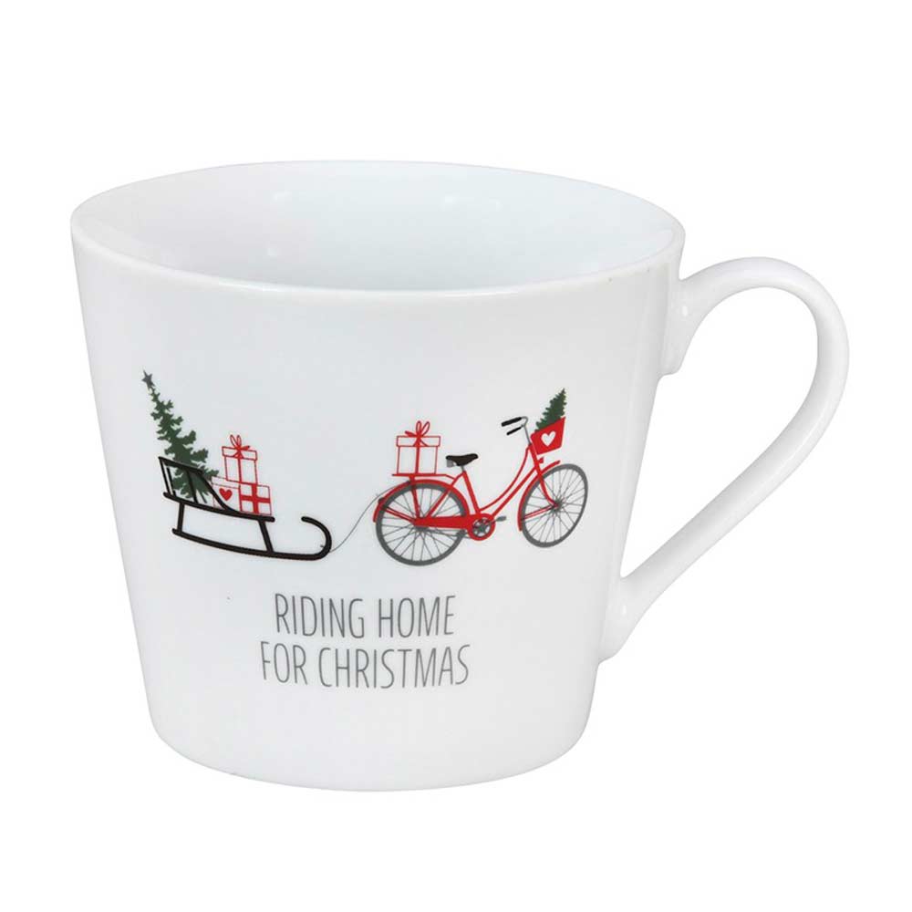 Krasilnikoff - Happy Cup Schlitten mit Fahrrad
