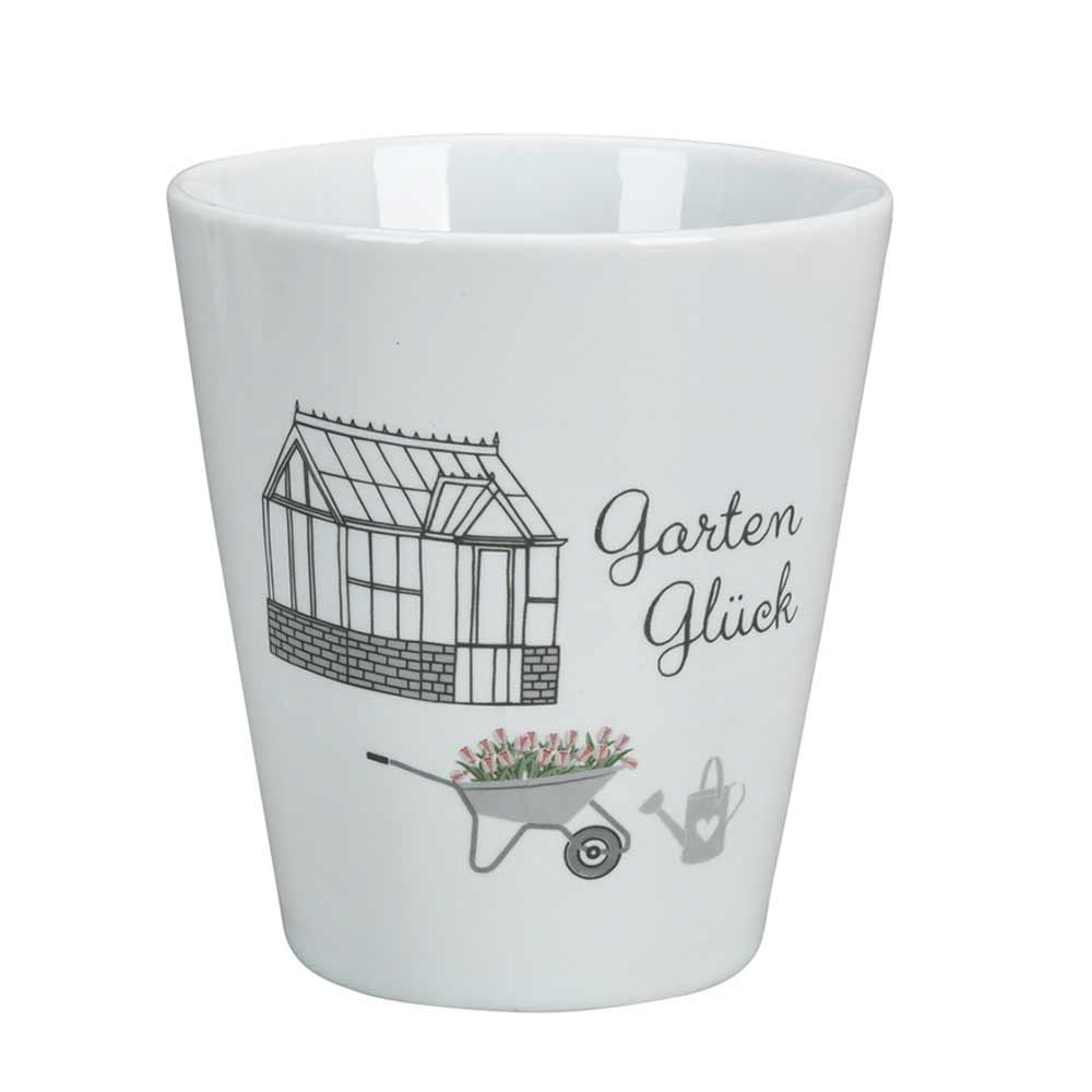 Krasilnikoff - Happy Mug Gartenglück