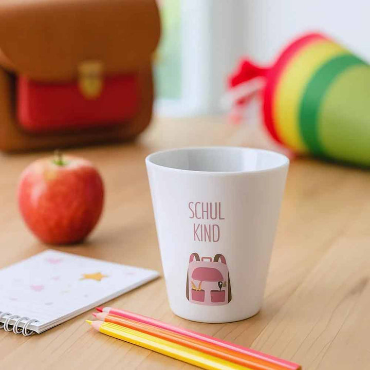Krasilnikoff - Happy Mug Schulkind Mädchen