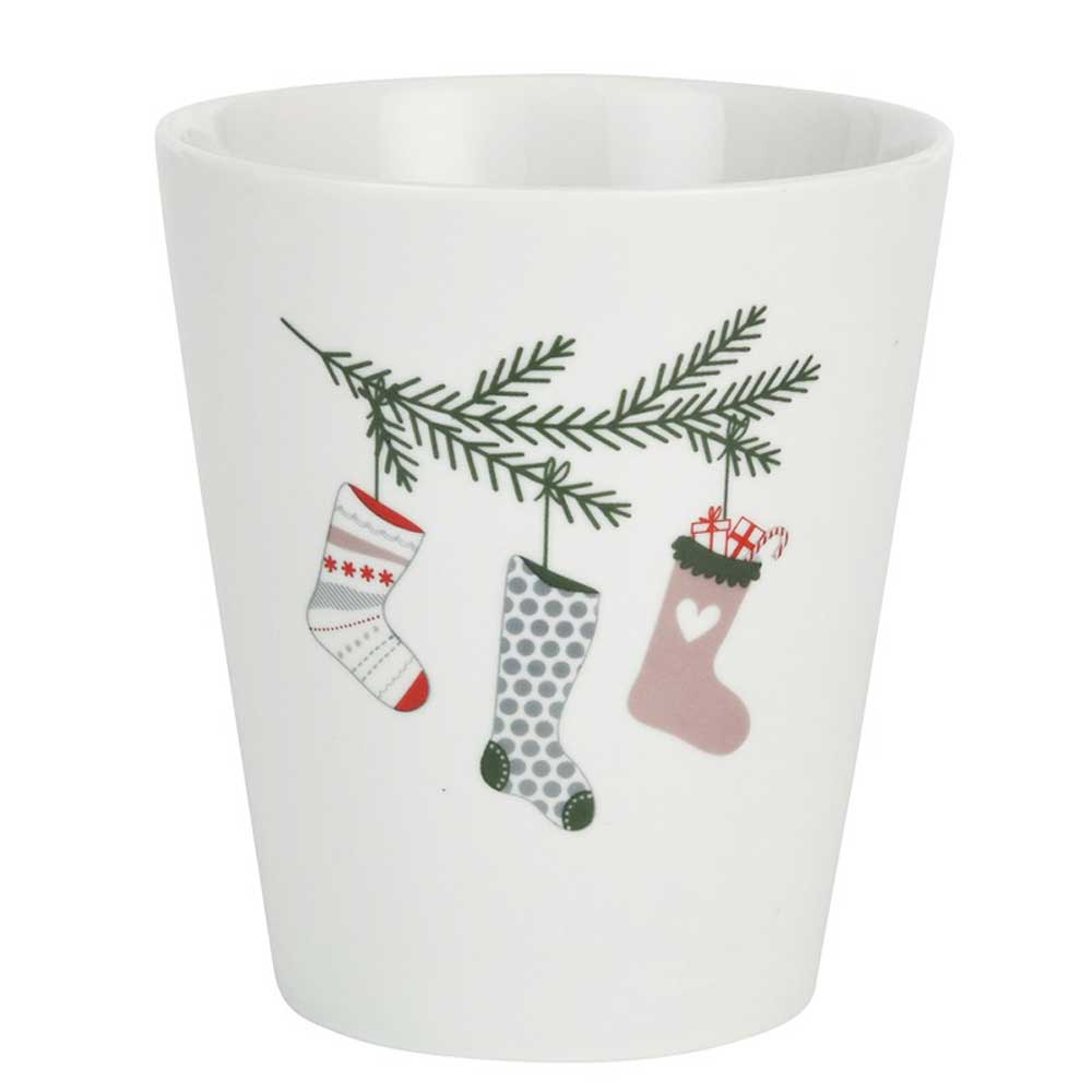 Krasilnikoff - Happy Mug Weihnachtsstrümpfe