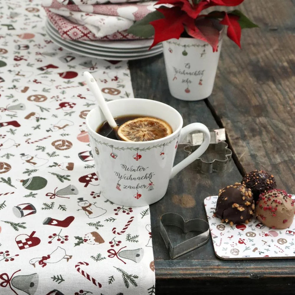 Krasilnikoff - Ofenhandschuh Christmas Allover