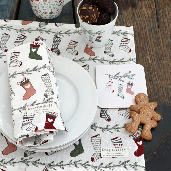 Krasilnikoff - Ofenhandschuh Christmas Stockings