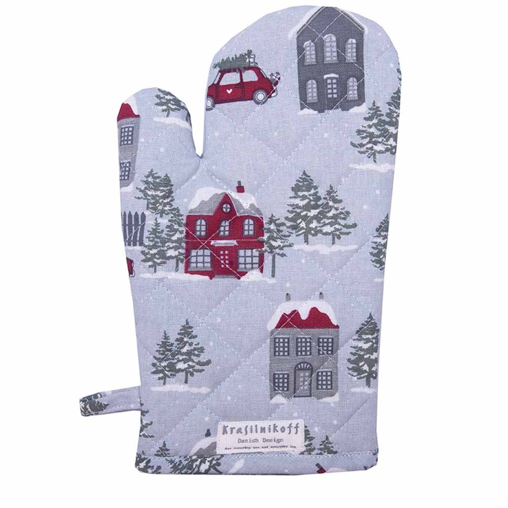 Krasilnikoff - Ofenhandschuh Driving Home for Christmas