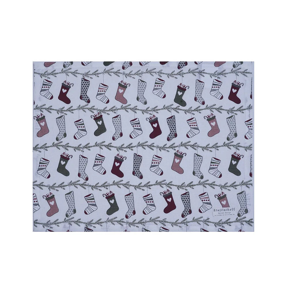 Krasilnikoff - Platzset Christmas Stockings