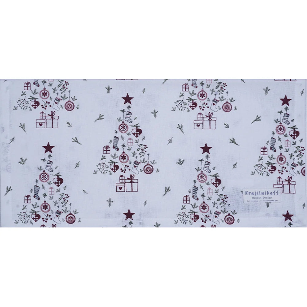 Krasilnikoff - Stoffserviette Christmas Tree Allover