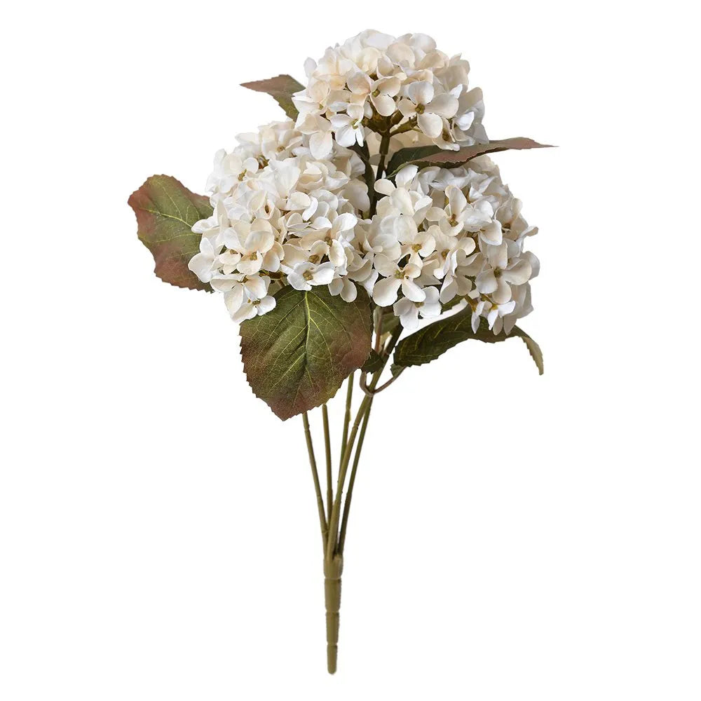 Clayre & Eef - Künstliche Blume Hortensie creme 44 cm