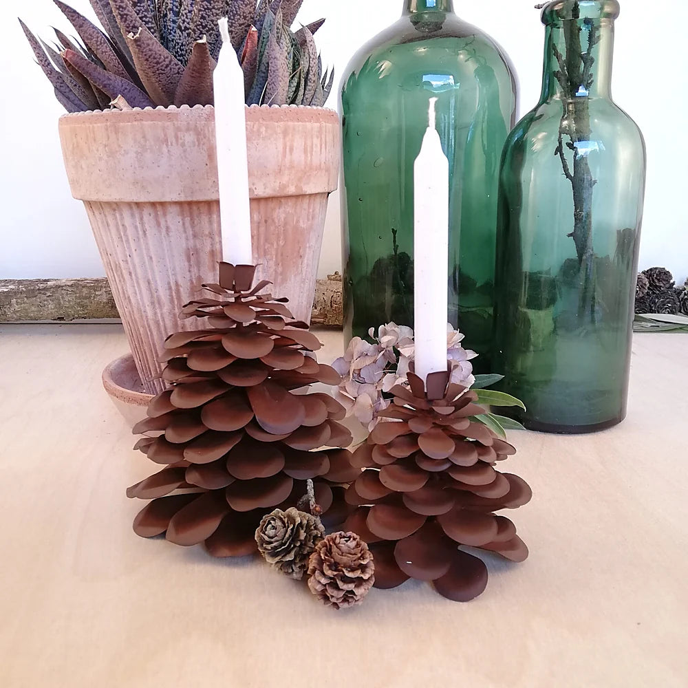 Madleys - Tannenbaum-Kerzenhalter für Tannenbaumkerzen 2er-Set