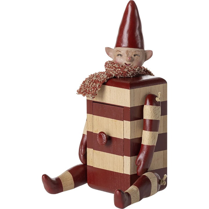 Maileg - Elf mit Schublade Rot